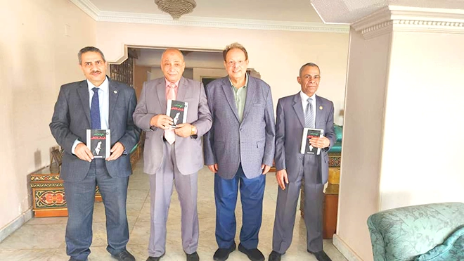 الرئيس علي ناصر يستقبل أساتذة من جامعة الأزهر